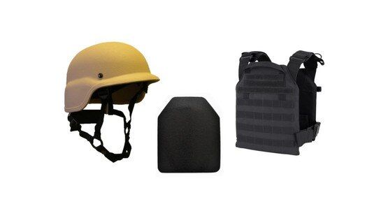United Shield International Level IV Active Shooter Kit in Tan